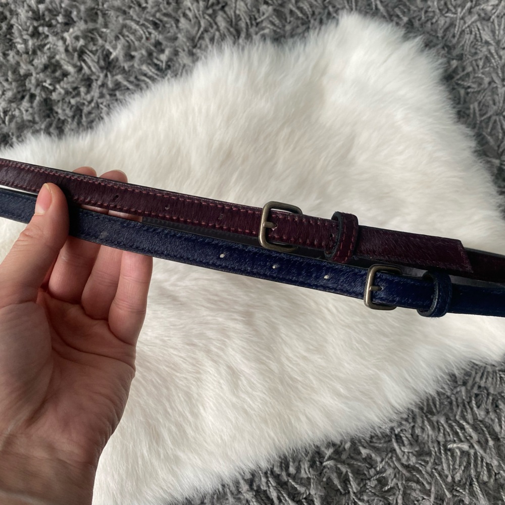 Club Monaco Dual Leather Belt